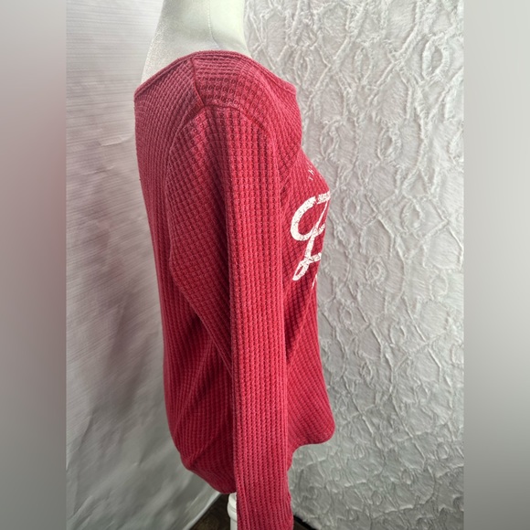 Frye Waffle Long Sleeve Graphic Shirt, Size Large, NWT - Picture 5 of 8